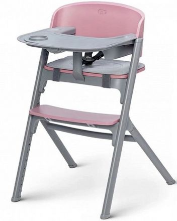 Стульчик для кормления 3 в 1 Kinderkraft Livy Aster Pink